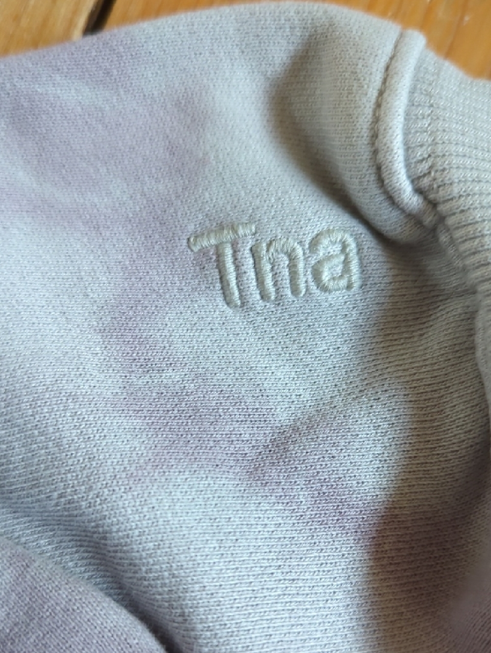 172- TNA Oversized Lavender Tie-Dye Hoodie Sweater - Picture 4 of 5